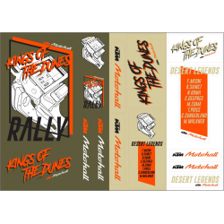 KTM SPECIAL EDITION DESERT STICKER SHEET