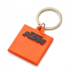 KTM LOGO RUBBER KEYHOLDER ORANGE 