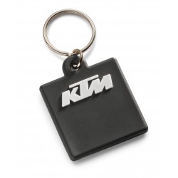 KTM LOGO RUBBER KEYHOLDER BLACK 