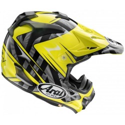 ARAI HELMET MX-V, SCOOP YELLOW