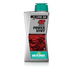 MOTOREX POWERSYNT 4T 10W60 1 LTR.  (JASO MA 2)