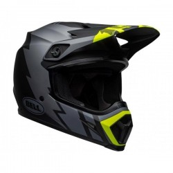 BELL HELMET MX-9 MIPS STRIKE MAT GREY/BLACK/FLUO