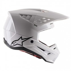 ALPINESTARS S-M5 SOLID HELMET ECE WHITE GLOSSY